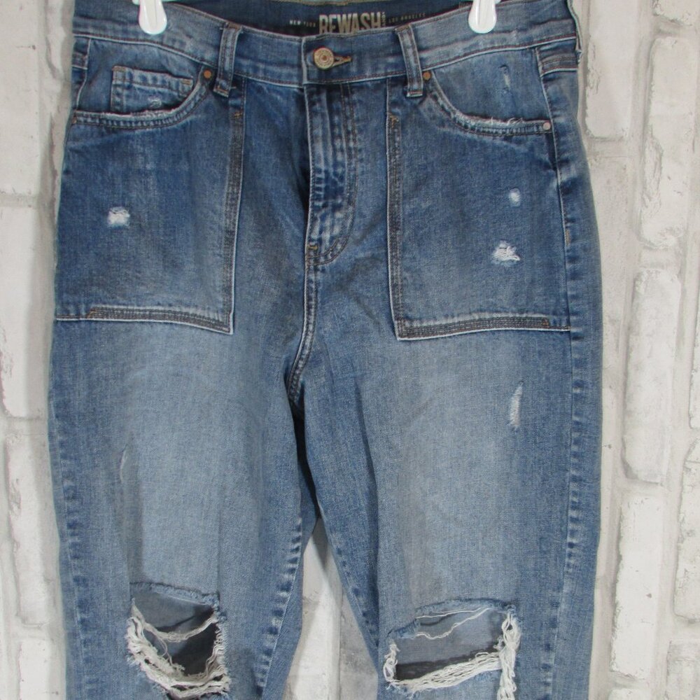 Rewash Distressed Jean